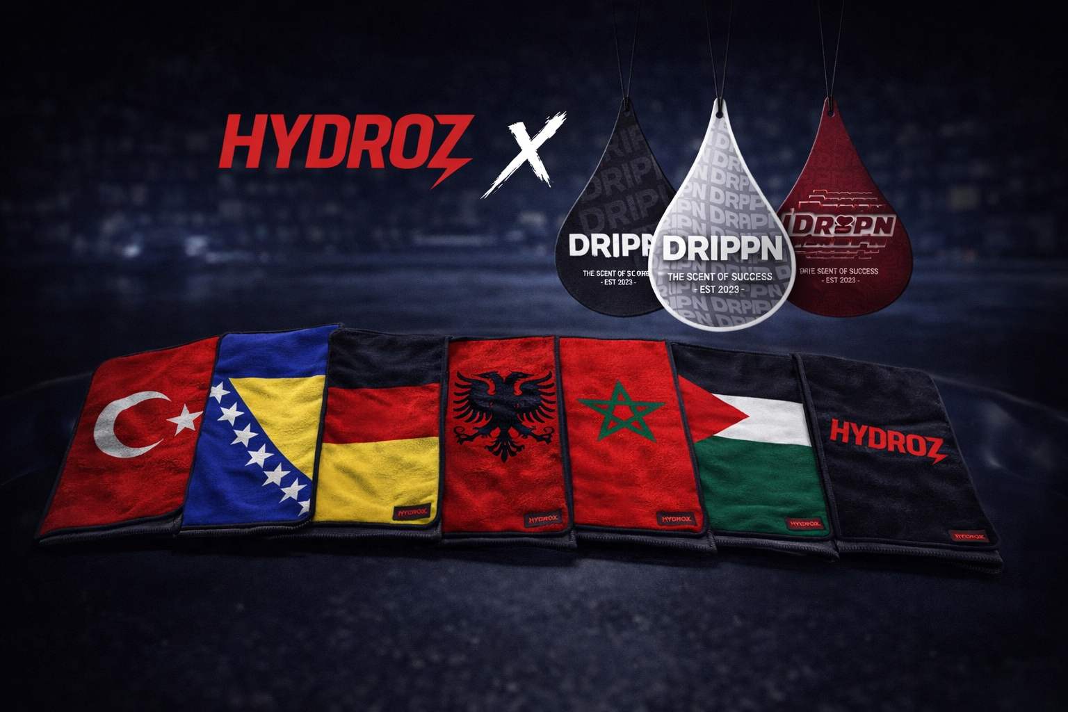 Trockentuch + 3ER Bundle Dripn Duftanhänger